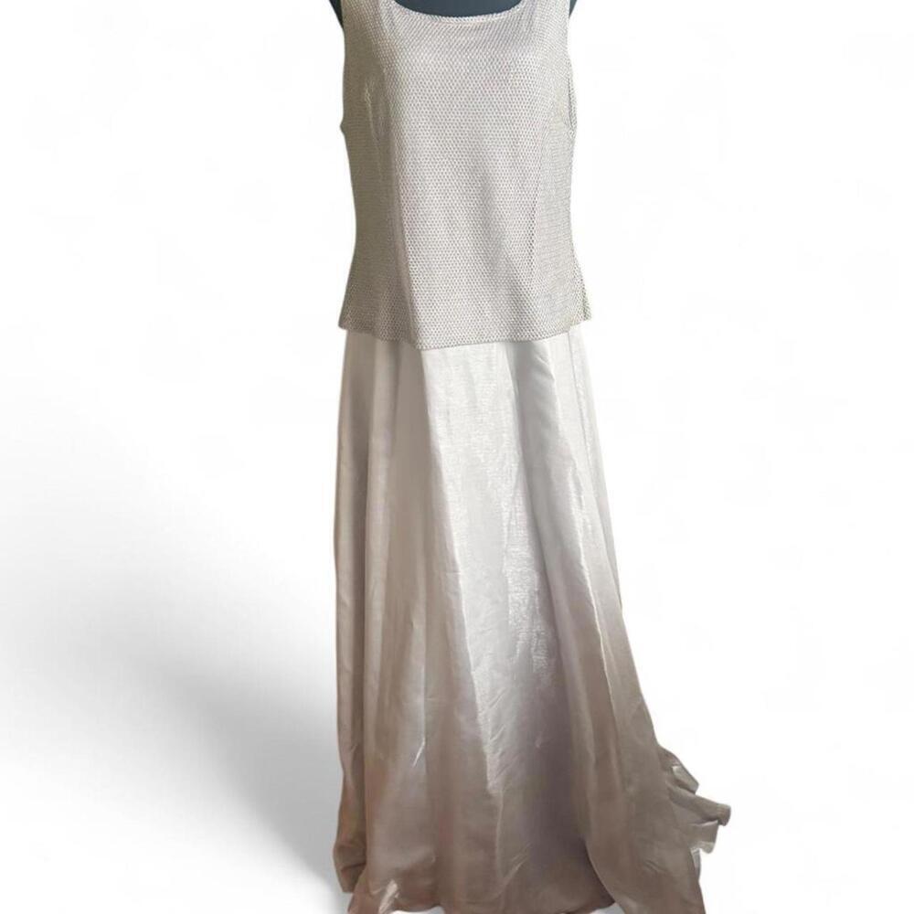 Cachet gorgeous evening gown with mesh like top and jacket Size 16 - Picture 5 of 7